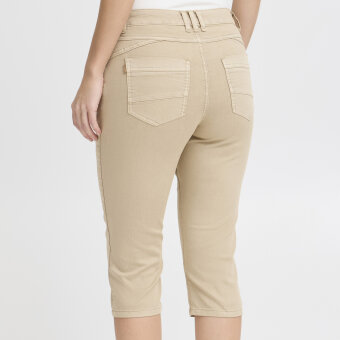 Pulz Jeans ( Dame )  - PULZ - PZROSITA HW CAPRI | KNICKERS WHITE PEPPER