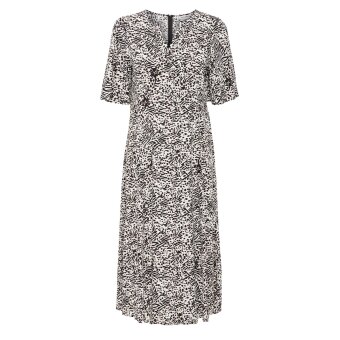 Pulz Jeans ( Dame )  - PULZ - PZNELLY LONG DRESS S | KJOLE SMALL ANIMAL