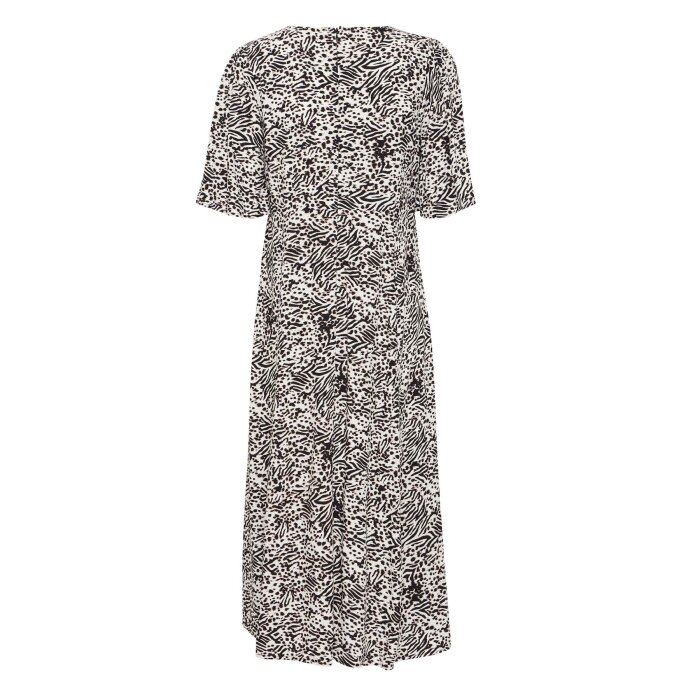 Pulz Jeans ( Dame )  - PULZ - PZNELLY LONG DRESS S | KJOLE SMALL ANIMAL