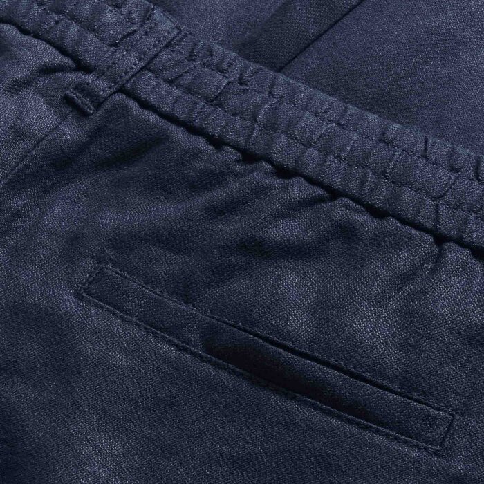 Matinique - Matinique - Fisher linen pants | Hørbuks Dark Navy