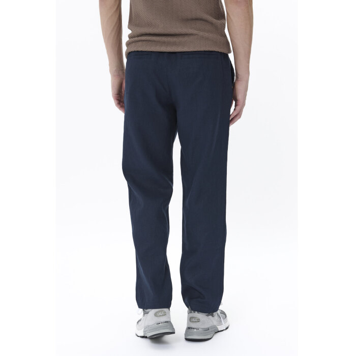 Matinique - Matinique - Fisher linen pants | Hørbuks Dark Navy