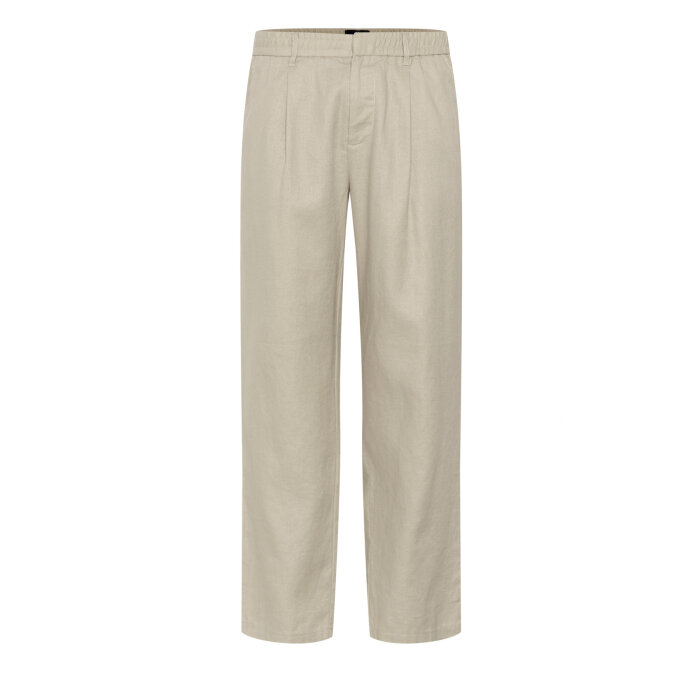 Matinique - Matinique - Fisher linen pants | Hørbuks Plaza Taupe