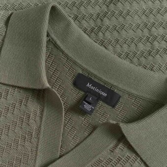 Matinique - Matinique - Polo V | Polo T-shirt Light Army
