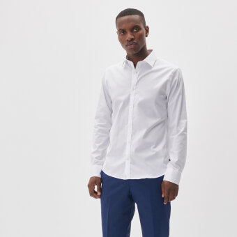 Matinique - Matinique - Trostol City twill | Skjorte Hvid