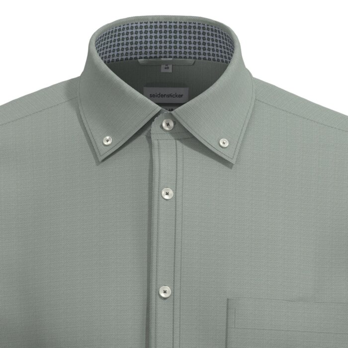 Seidensticker - Seidensticker - 146649 72 | K/Æ Regular fit Skjorte Sage Green
