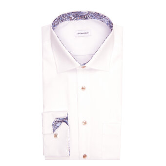 Seidensticker - Seidensticker - 147250 01 | Regular fit Skjorte Hvid