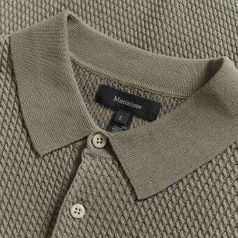 Matinique - Matinique - Polo | Polo T-shirt Plaza Taupe 
