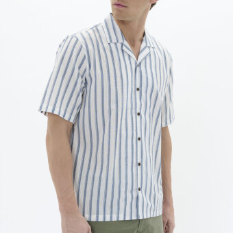 Matinique - Matinique - Klampo shirt | K/Æ Skjorte Blue Fusion