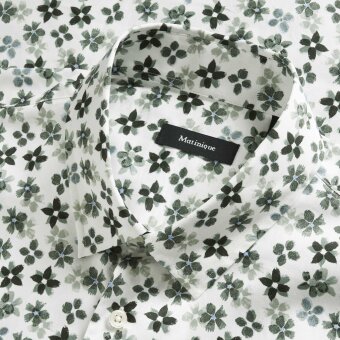 Matinique - Matinique - Trostol shirt SS | K/Æ Skjorte Light Army