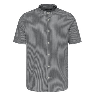 Matinique - Matinique - Trostol china shirt SS | K/Æ Skjorte Dark navy