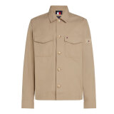 Tommy Hilfiger  - Tommy Hilfiger  - Cot/nyl. shirt jacket | Overshirt Sandalwood