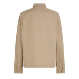 Tommy Hilfiger  - Tommy Hilfiger  - Cot/nyl. shirt jacket | Overshirt Sandalwood