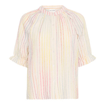 Pulz Jeans ( Dame )  - PULZ - PZDORA SHIRT | SKJORTE MULTICOLOR