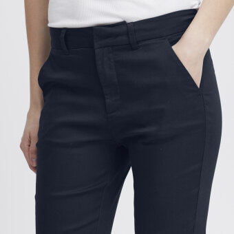 Pulz Jeans ( Dame )  - PULZ - PZCLARA PANT SKINNY | BUKSER DARK SAPPHIRE