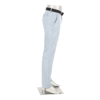 Alberto - Alberto - Lou luxury linen | Chino Blue