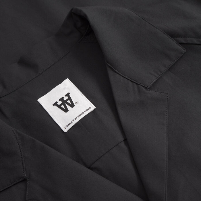 Double A by Wood Wood - Wood Wood - Mumphry shirt | K/Æ Skjorte Black