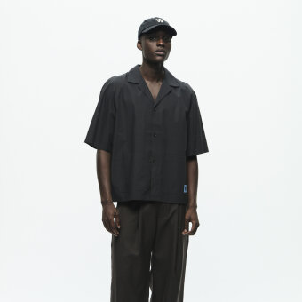 Double A by Wood Wood - Wood Wood - Double A Mumphry shirt | K/Æ Skjorte Black