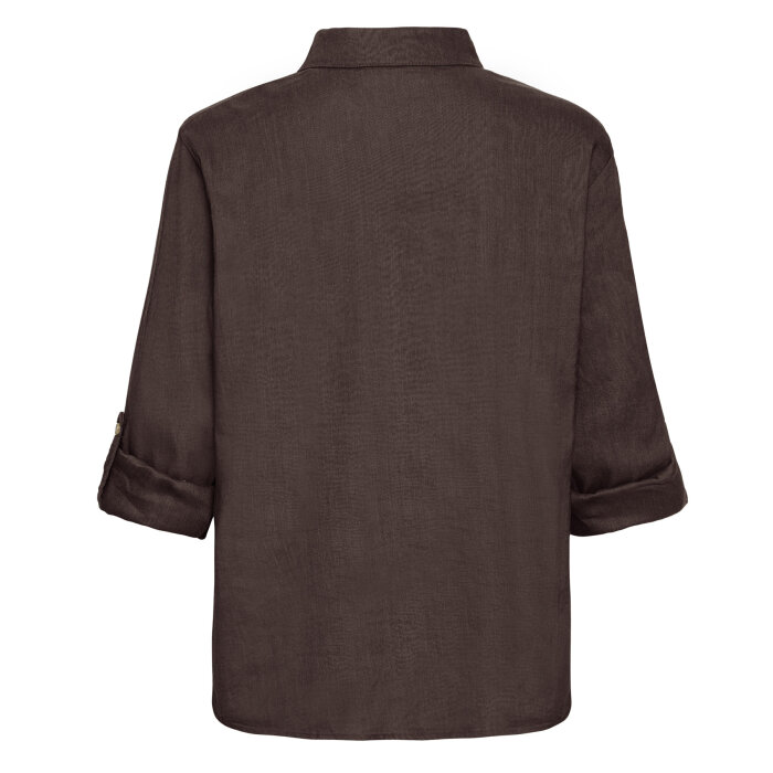 Pulz Jeans ( Dame )  - PULZ - PZLUCA LS SHIRT | SKJORTE ESPRESSO