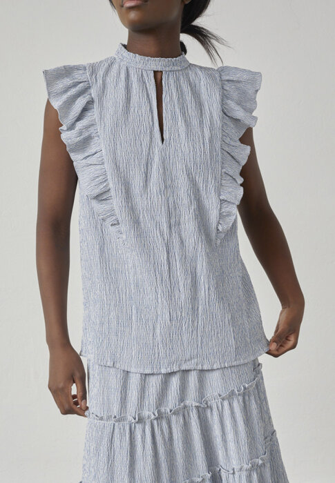 Love&divine ( Dame ) - LOVE&DIVINE - LOVE1327 | TOP BLUE/WHITE STRIPE