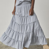 Love&divine ( Dame ) - LOVE&DIVINE - LOVE1326 | NEDERDEL BLUE/WHITE STRIPE