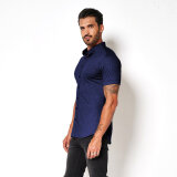 Desoto - Desoto - 97031 504 | K/Æ Skjorte Indigo Blue