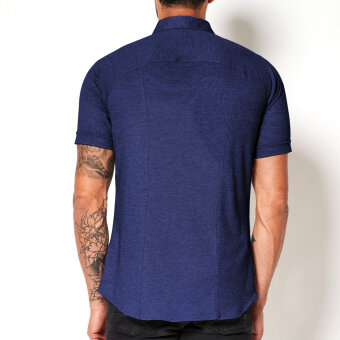 Desoto - Desoto - 97031 504 | K/Æ Skjorte Indigo Blue