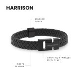 STEEL & BARNETT - Steel & Barnett - Harrison | Armbånd Black