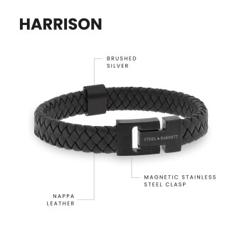 STEEL & BARNETT - Steel & Barnett - Harrison | Armbånd Black