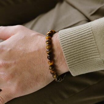 STEEL & BARNETT - Steel & Barnett - Stones | Armbånd Tiger Eye