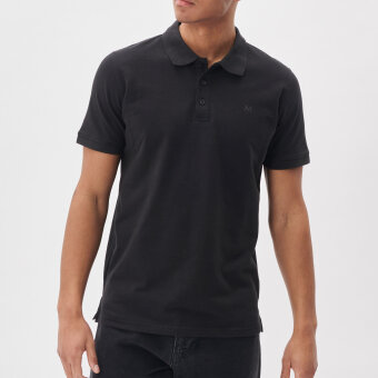 Matinique - Matinique - MApoleo Melange | Polo T-shirt Black