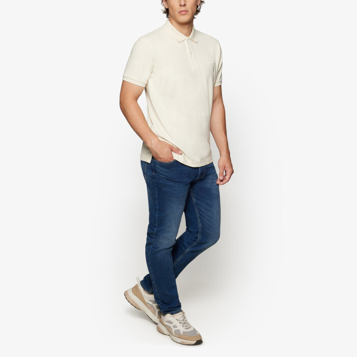 Signal - Signal - Nicky | Polo T-shirt Ivory Cream