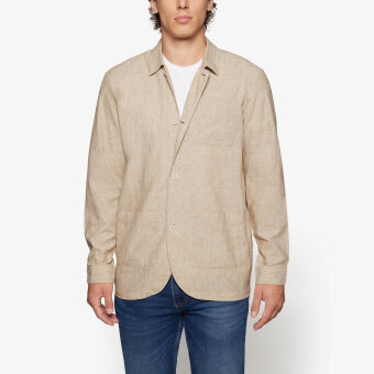 Signal - Signal - Prado linen look | Overshirt Creamy