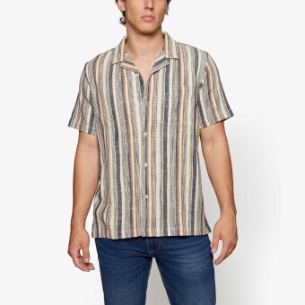 Signal - Signal Hurt rough stripe shirt