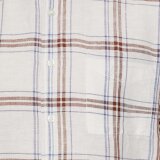 Signal - Signal - Hugin slub check | K/Æ Skjorte Ivory Cream