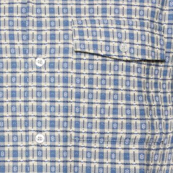 Signal - Signal - Harry rough check shirt | K/Æ Skjorte Blue Gray