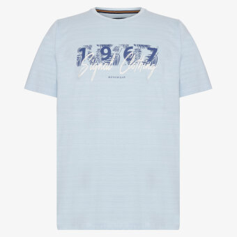 Signal - Signal - Gert graphic space tee | T-shirt Ice Water Blue