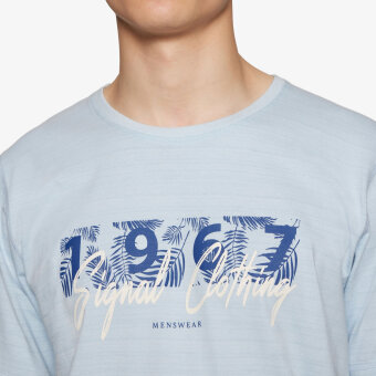 Signal - Signal - Gert graphic space tee | T-shirt Ice Water Blue
