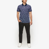Signal - Signal - Griffin jacquard | Polo T-shirt Blue Captain