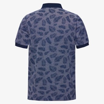 Signal - Signal - Griffin jacquard | Polo T-shirt Blue Captain