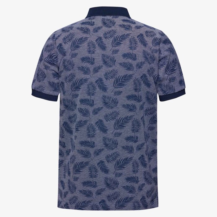 Signal - Signal - Griffin jacquard | Polo T-shirt Blue Captain