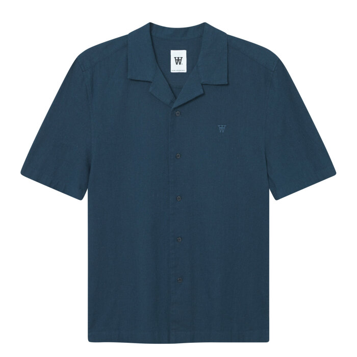 Double A by Wood Wood - Wood Wood - Aaron resort shirt | K/Æ Skjorte Salute