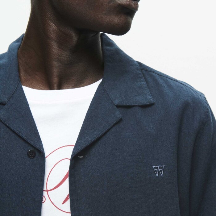 Double A by Wood Wood - Wood Wood - Aaron resort shirt | K/Æ Skjorte Salute