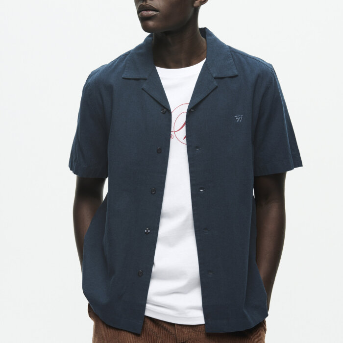 Double A by Wood Wood - Wood Wood - Aaron resort shirt | K/Æ Skjorte Salute