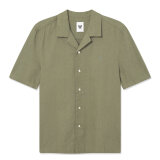 Double A by Wood Wood - Wood Wood - Aaron resort shirt | K/Æ Skjorte Dusty Olive Double A by Wood Wood - Wood Wood - Aaron resort shirt | K/Æ Skjorte Dusty Olive