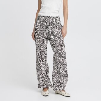 Pulz Jeans ( Dame )  - PULZ - PZJILL WIDE PANT 204876  SMALL