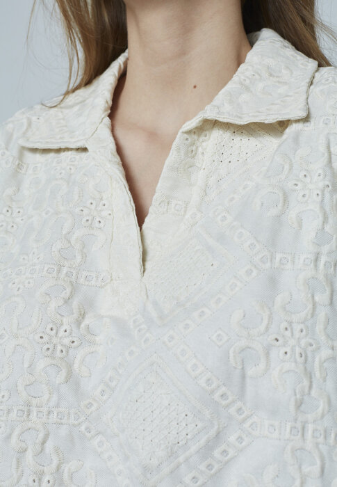 Sisters Point ( Dame ) - SISTERS POINT - INUSA-TUNIC1 | KJOLE BEIGE