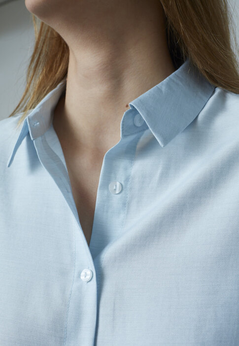 Sisters Point ( Dame ) - SISTERS POINT - NEWA-SH1 | SKJORTE LIGHT BLUE