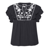 Sisters Point ( Dame ) - SISTERS POINT - IMSA-SS | BLUSE BLACK CREAM