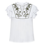 Sisters Point ( Dame ) - SISTERS POINT - IMSA-SS | BLUSE WHITE KHAKI