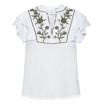 Sisters Point ( Dame ) - SISTERS POINT - IMSA-SS | BLUSE WHITE KHAKI